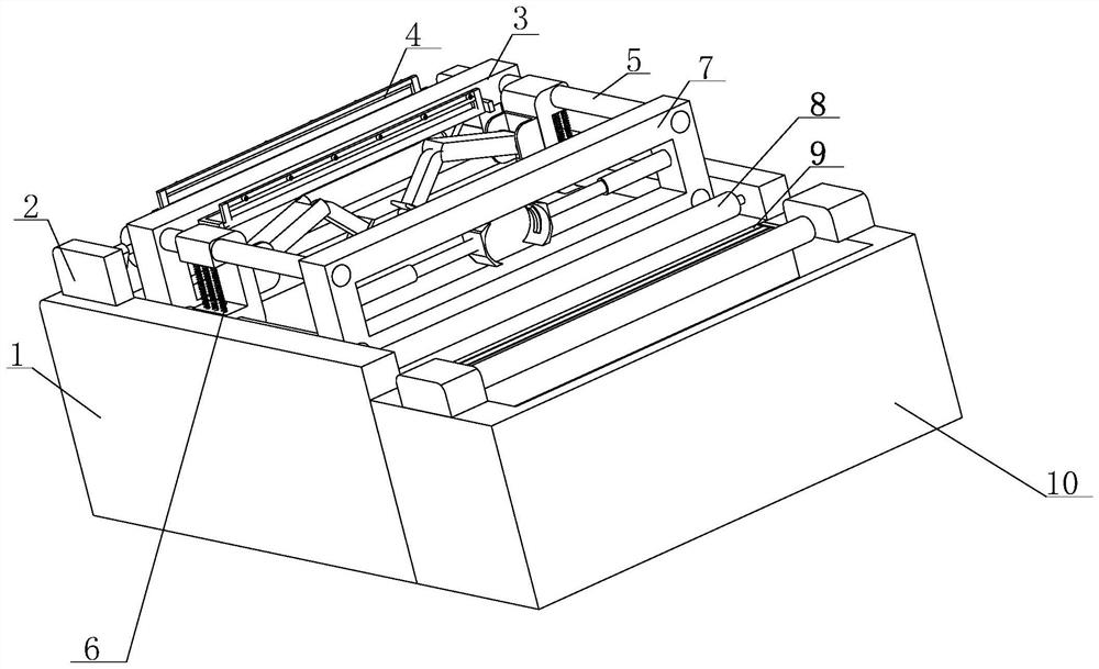 Enameled wire hot wax automatic coating device