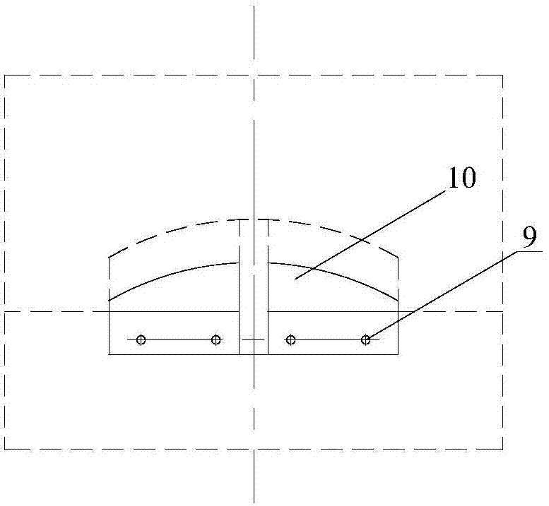 Melting furnace containing anti-blockage heat storage device