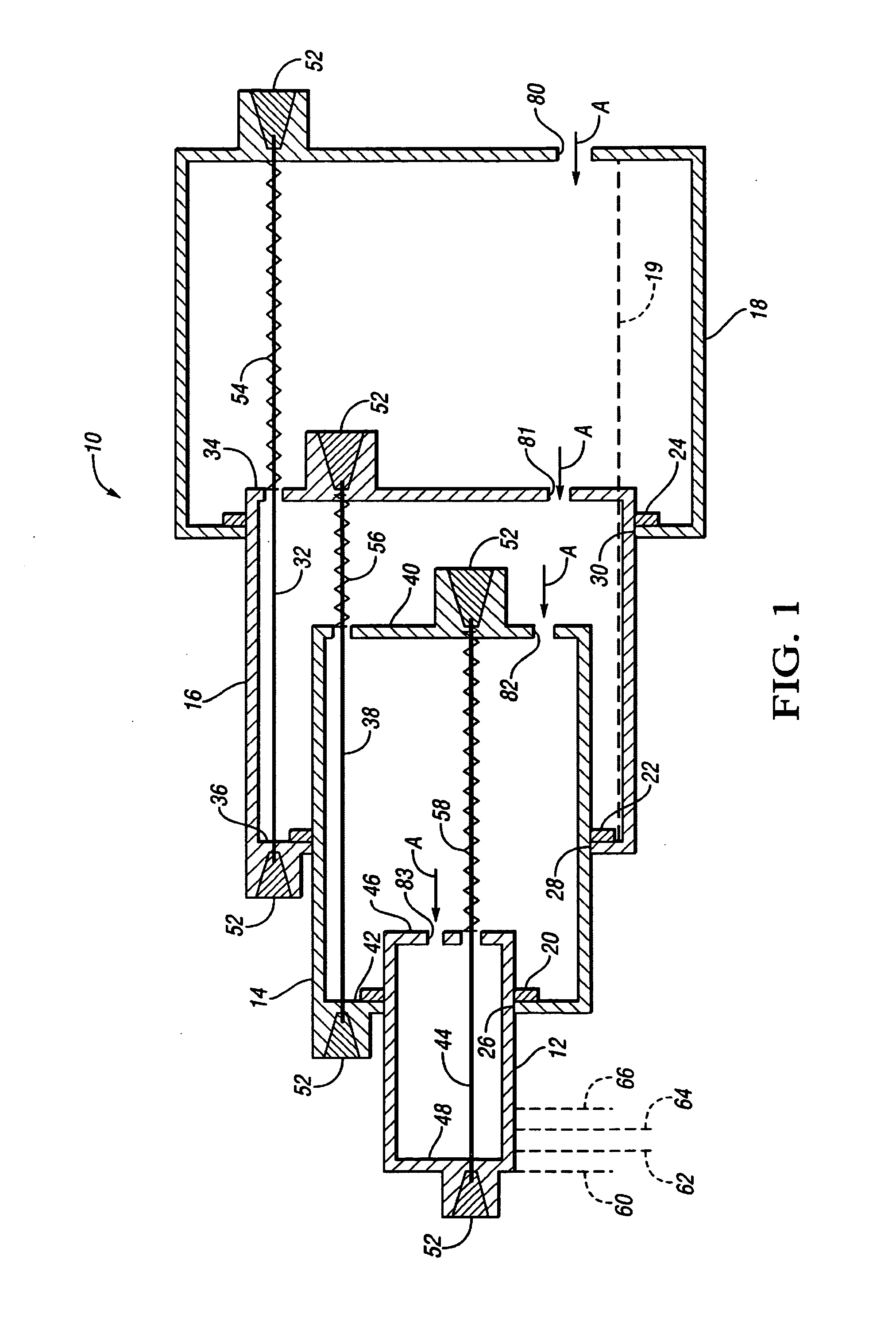 Active material actuator assembly