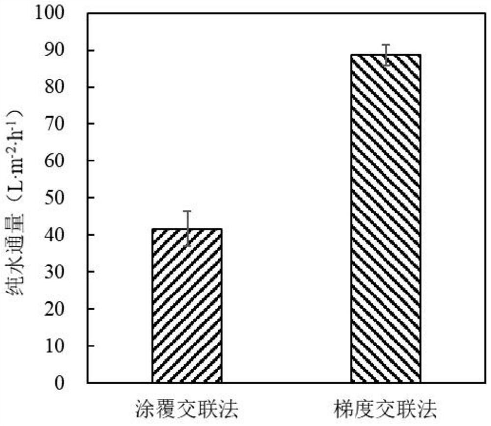 Preparation method of polyvinyl alcohol ultrathin selective layer nanofiltration membrane