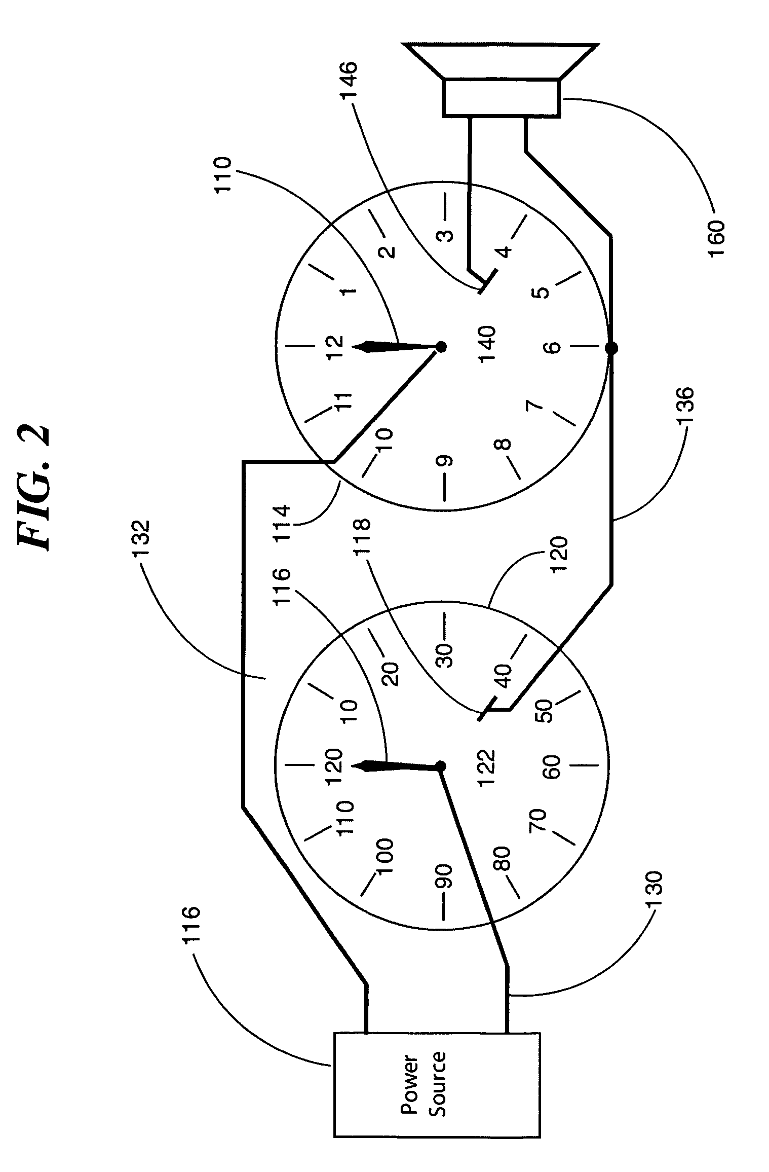 Refrigerated food safety monitor