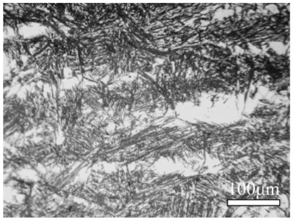 Isothermal quenching heat treatment process method for third-generation bearing steel