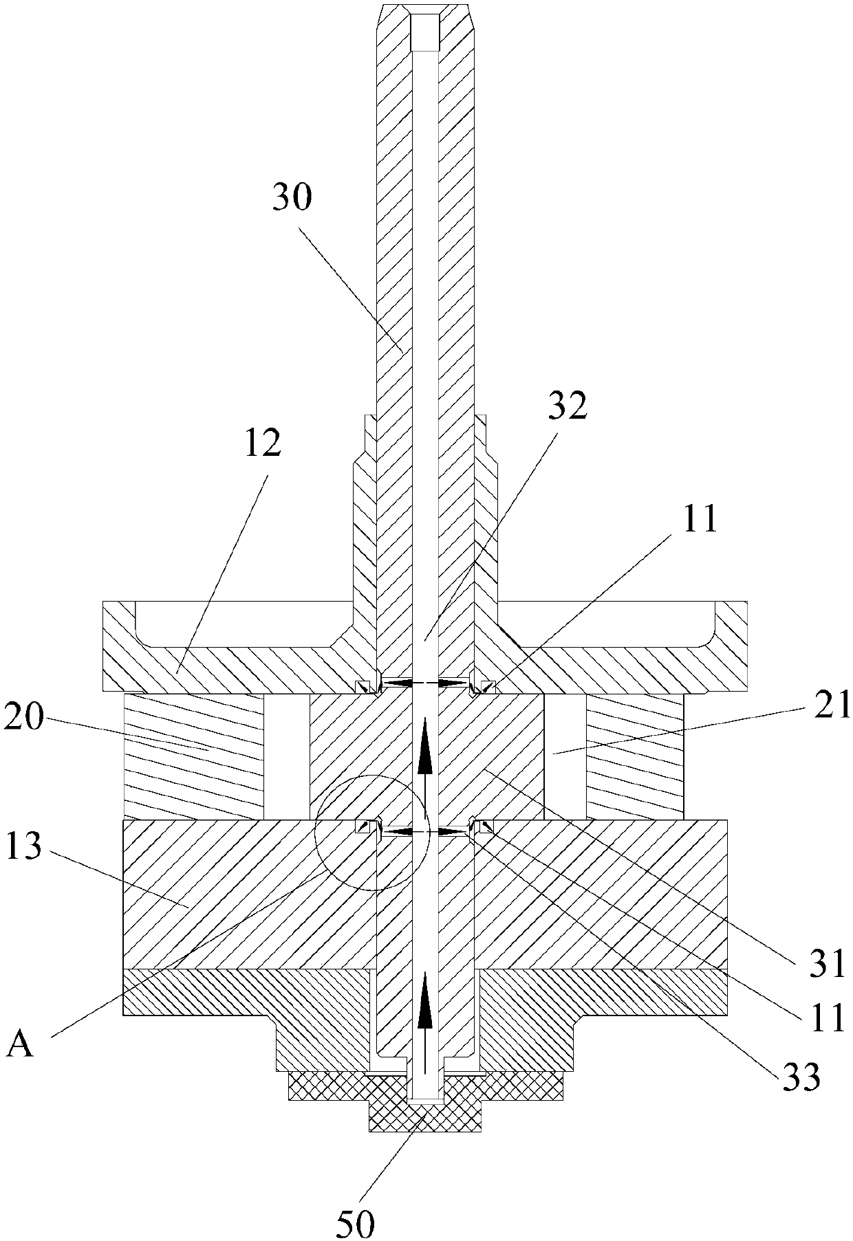 Pump body component and compressor with it