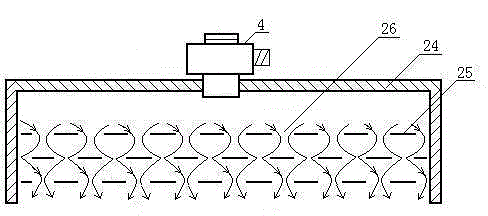 A horizontally opposed high-voltage and low-voltage power equipment and its work method