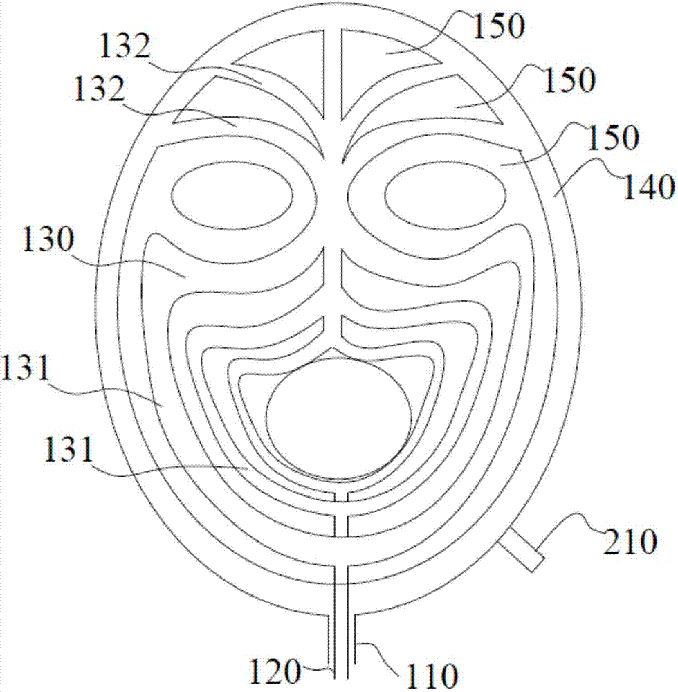 Medical cooling mask assembly