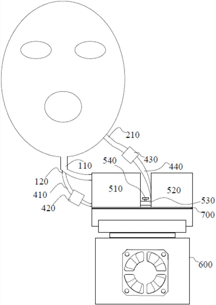 Medical cooling mask assembly