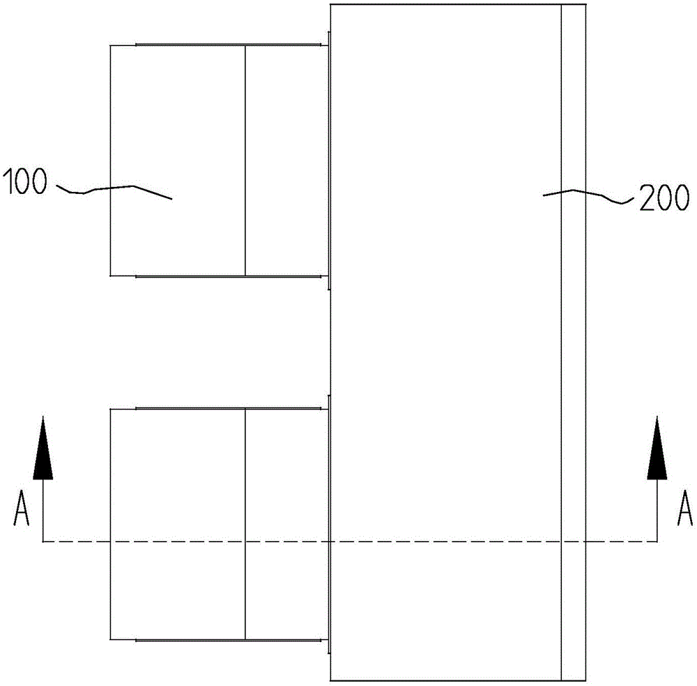 Coil pipe fan structure