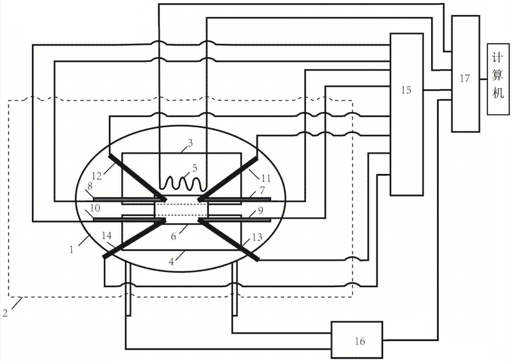 A device and method for measuring Seebeck coefficient