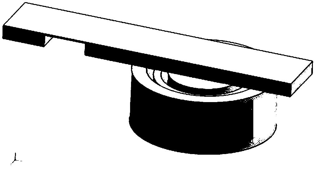 Permanent magnet torquer for accelerometer