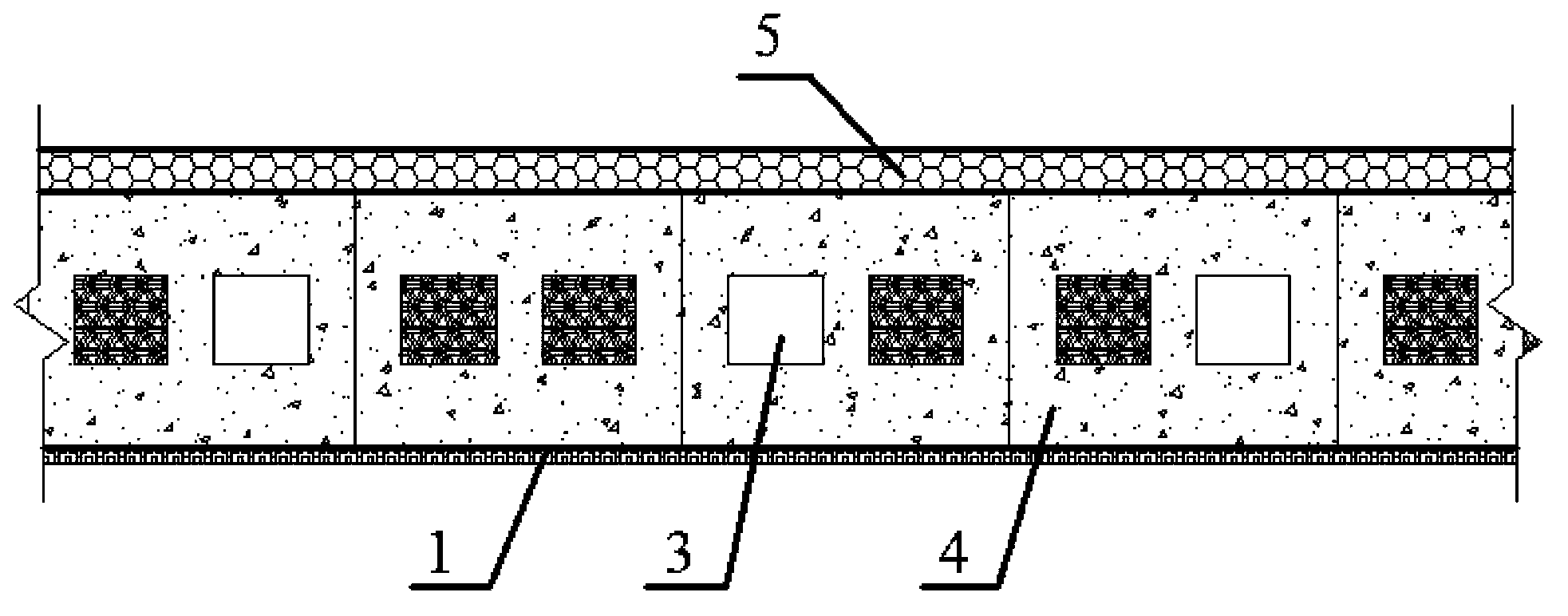 Solar active-passive heat storage 'triple' structure wall building system of solar greenhouse