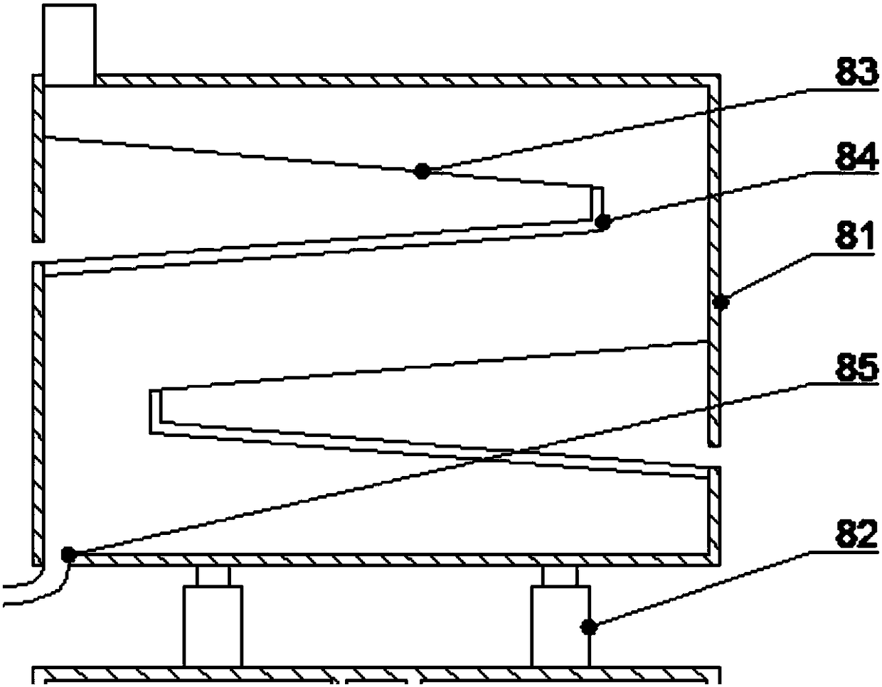 Automatic-grading quartz sand grinding machine and working method thereof