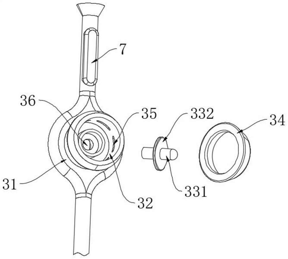 Combined thoracic cavity closed drainage device