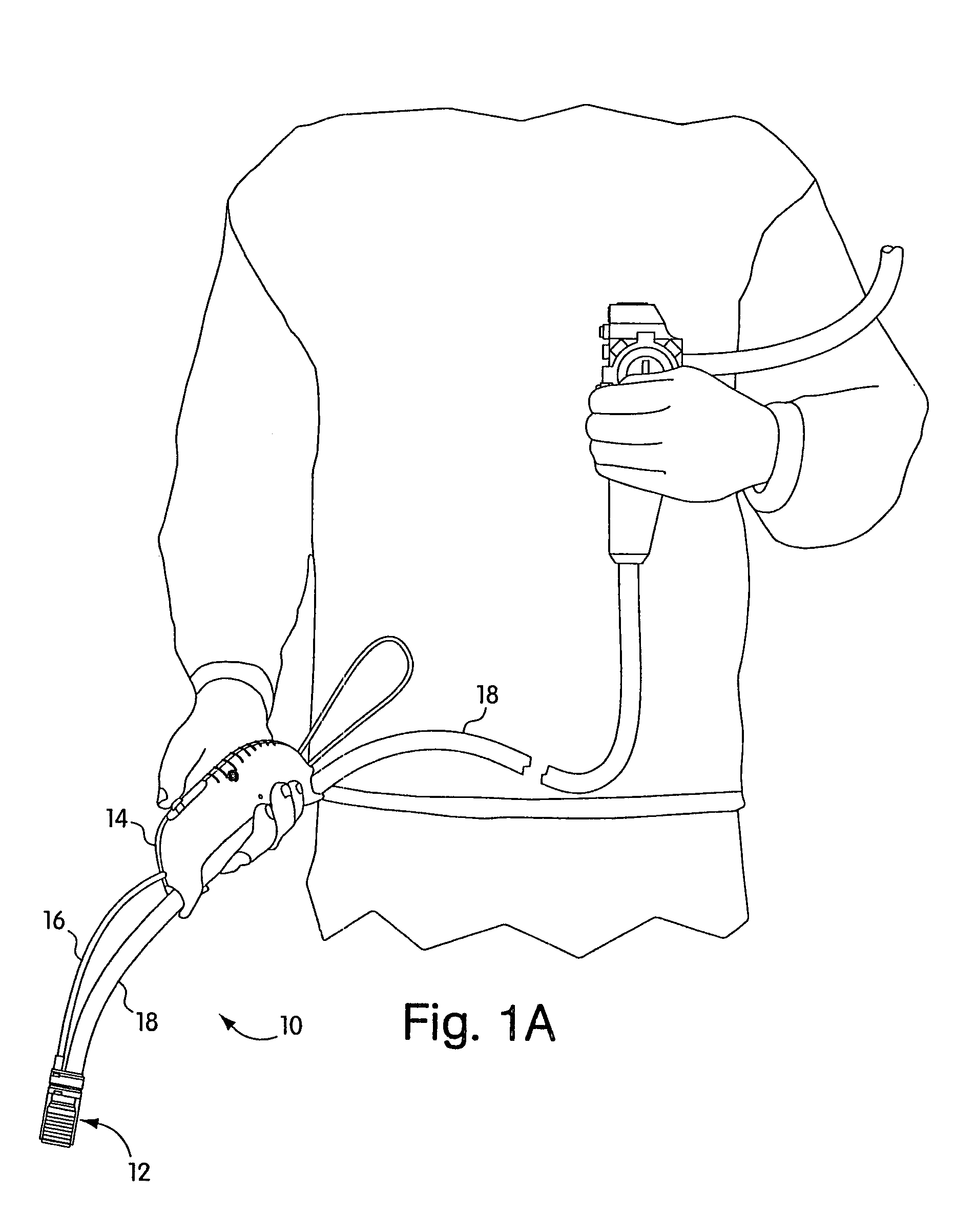 External endoscopic accessory control system