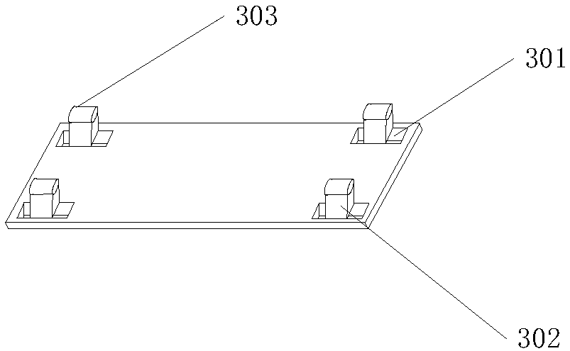 Glass fiber folding resistance testing device