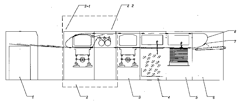 One-pass sheet-fed printing device for processing finished products and work method thereof