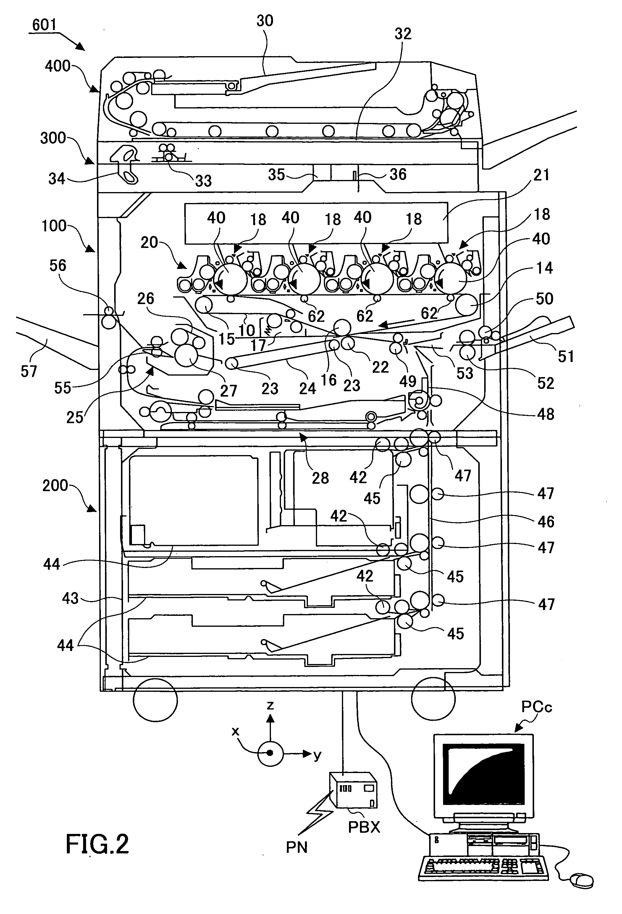 Management device of an image forming apparatus