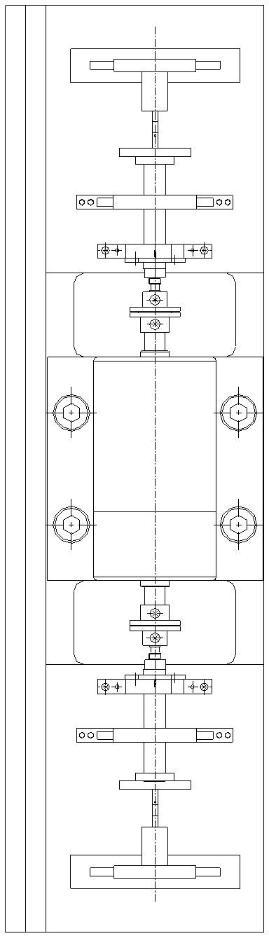 Test-bed for vibration test of rolling bearing