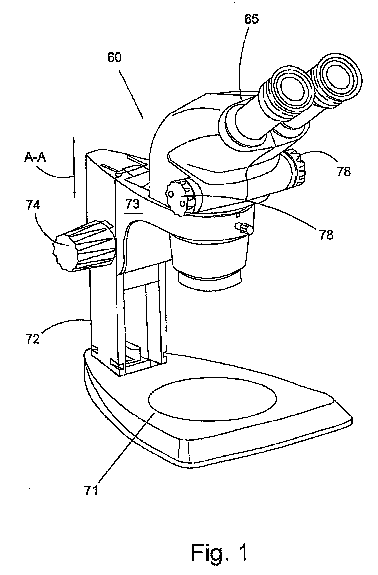 Greenough-type stereomicroscope