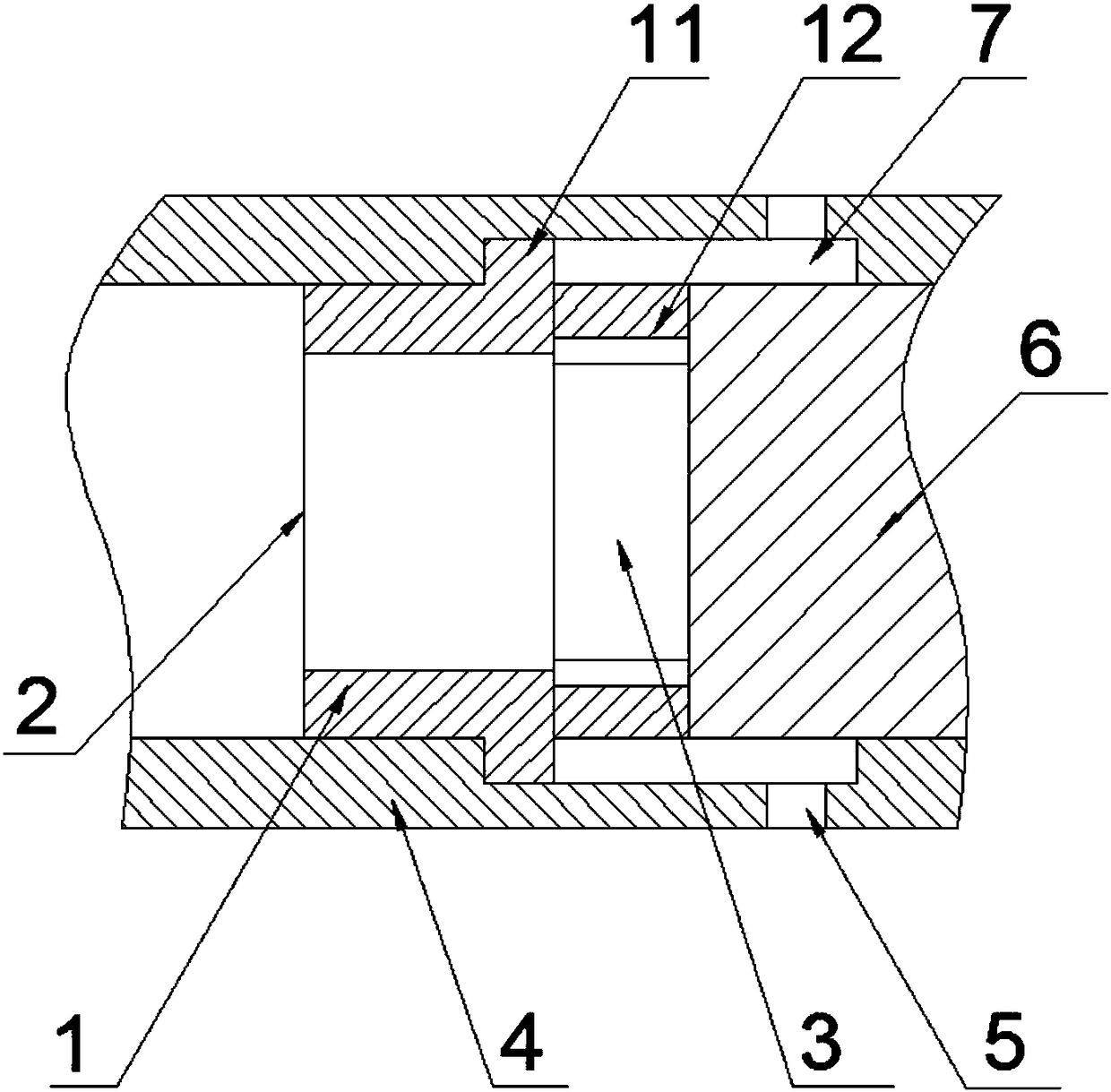 Spline claw and chaining claw diversion assembly inside valve body