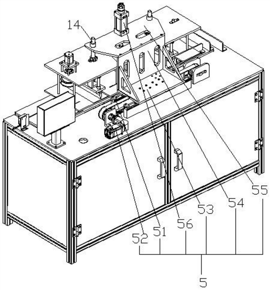 Flour product length equal-division cutting device