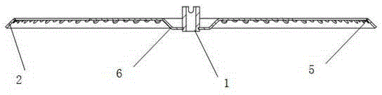 Entrainment capturing device and preparation process thereof