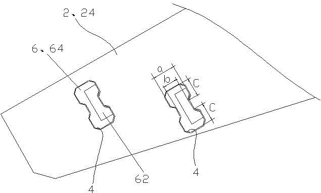 Model spaceship wing with movable cabin door