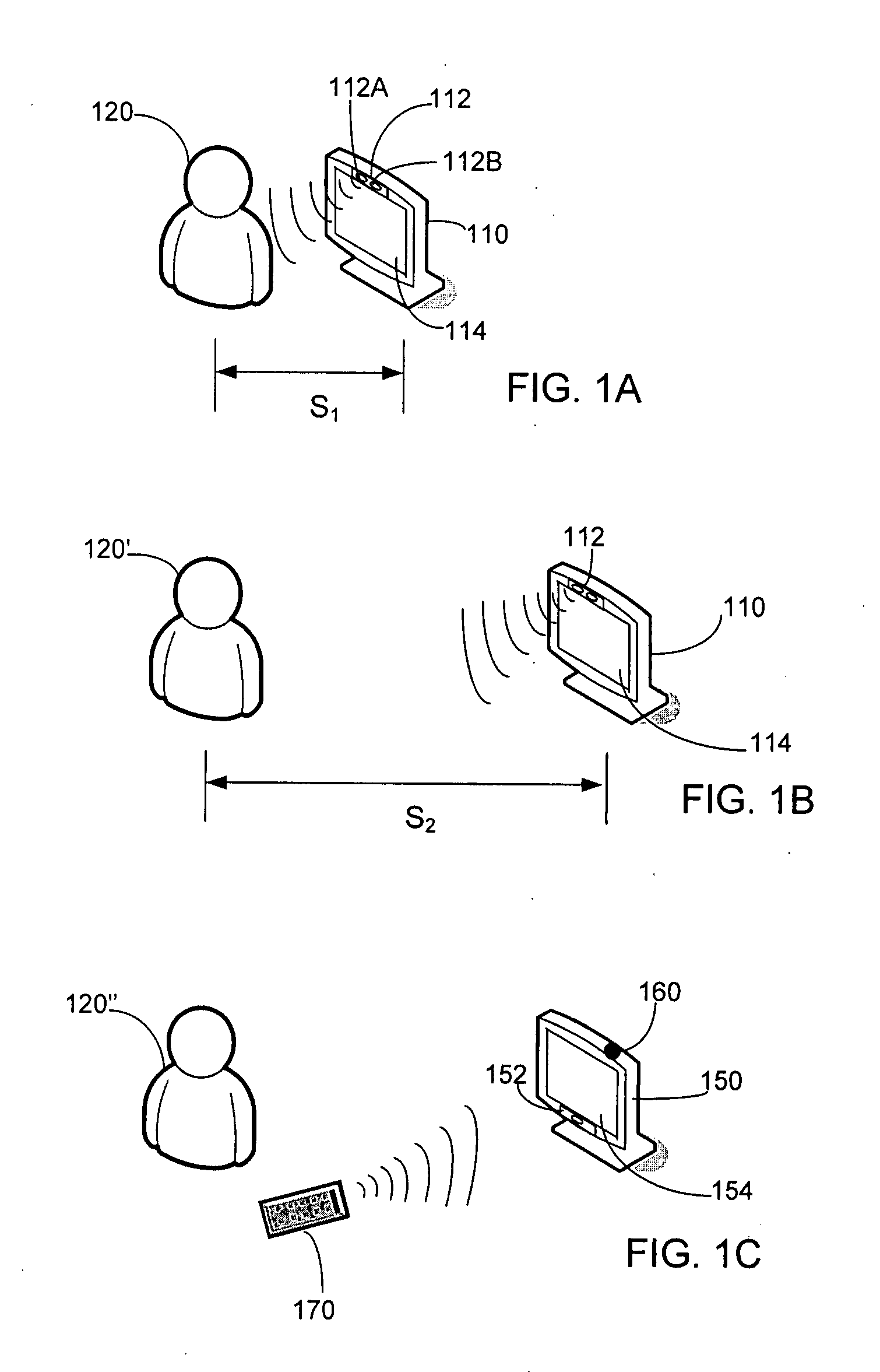 Proximity based computer display