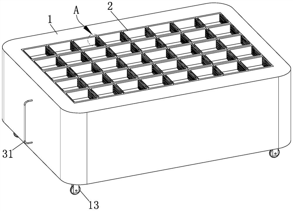 Movable display stand for architectural design