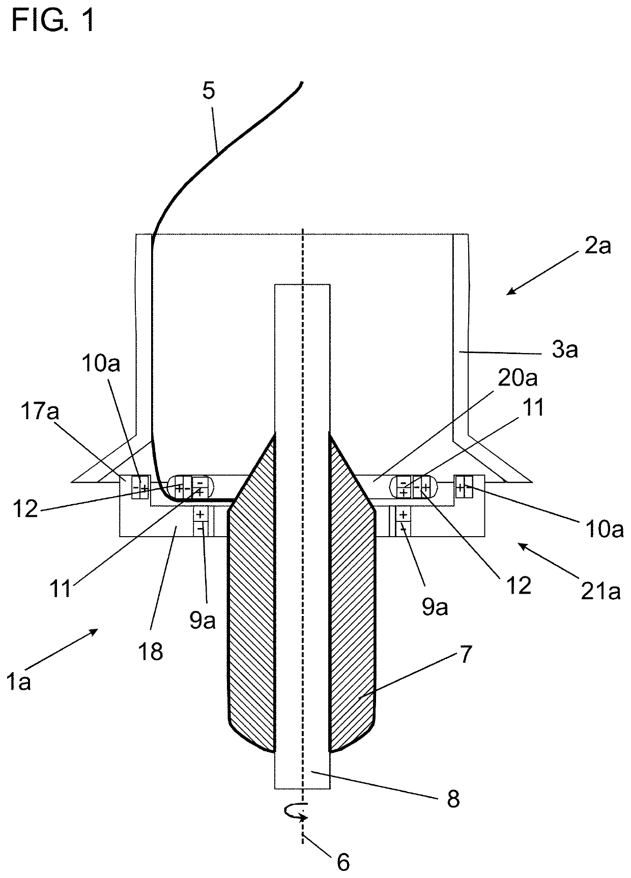 Spinning device having a floating spinning ring and balloon limiter tube