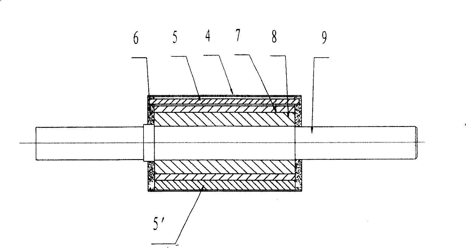 Alternating current permanent-magnet water-submersible electric machine