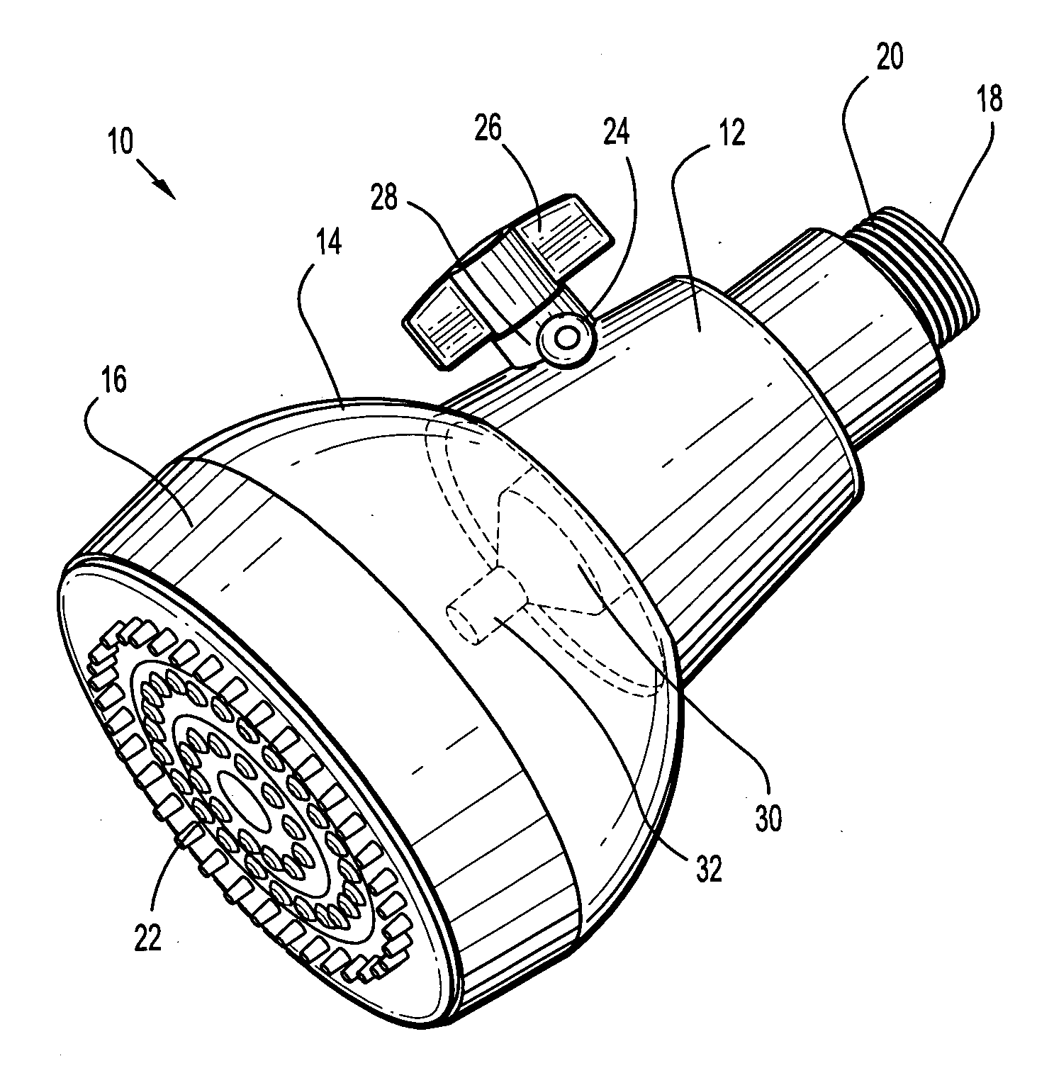 Oxygenating showerhead