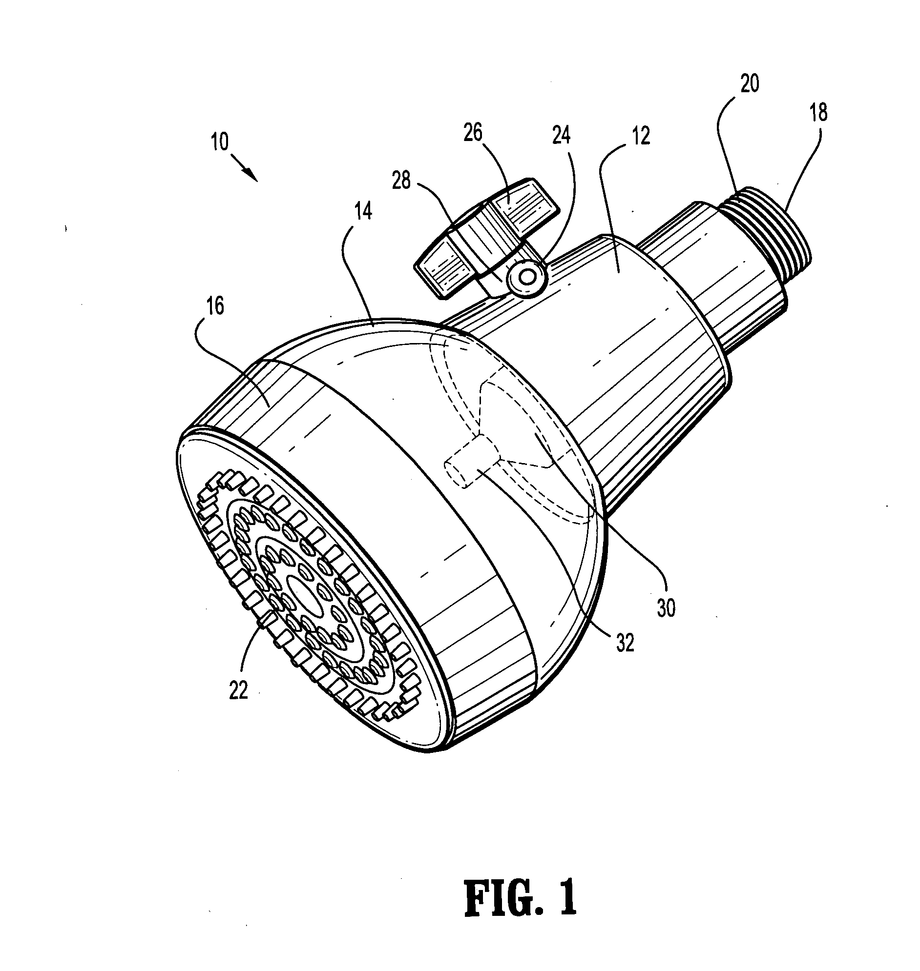 Oxygenating showerhead