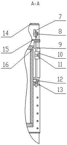 A suspension device for a helium tank of a low-temperature superconducting magnet