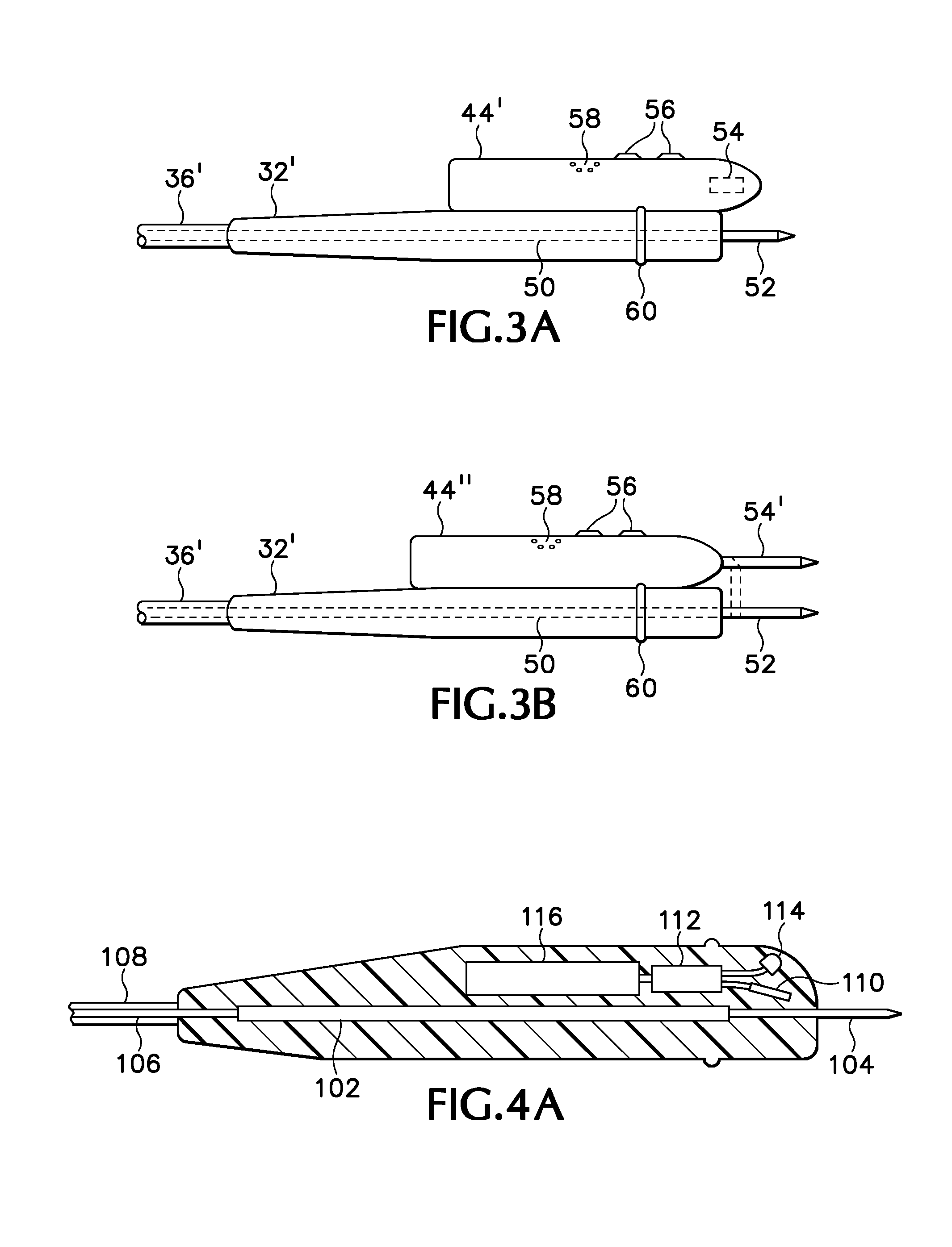 Combined test instrument probe and voltage detector