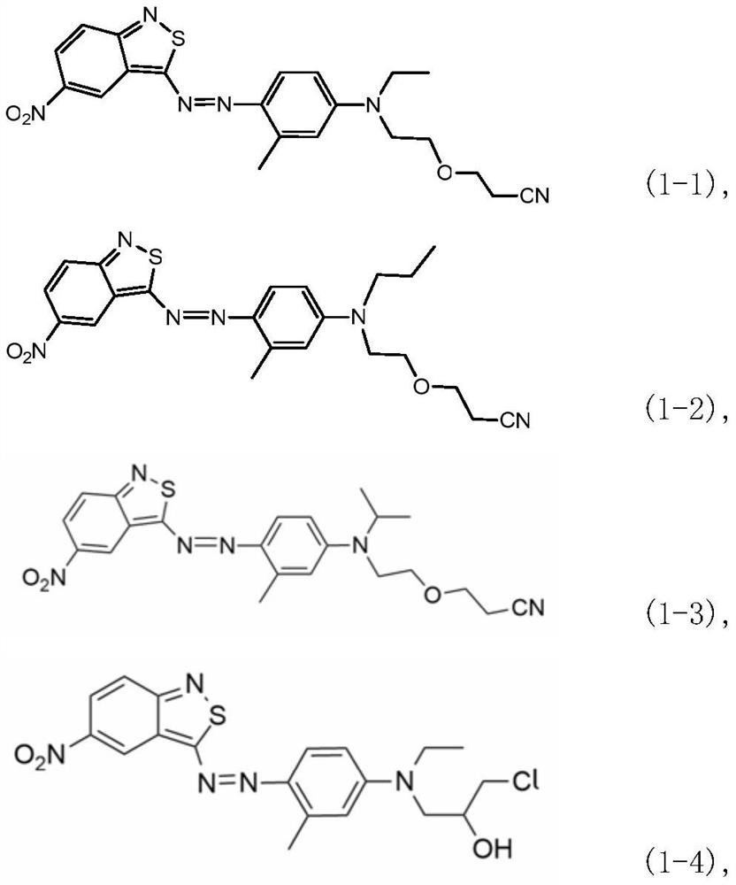 Disperse grey dye composition