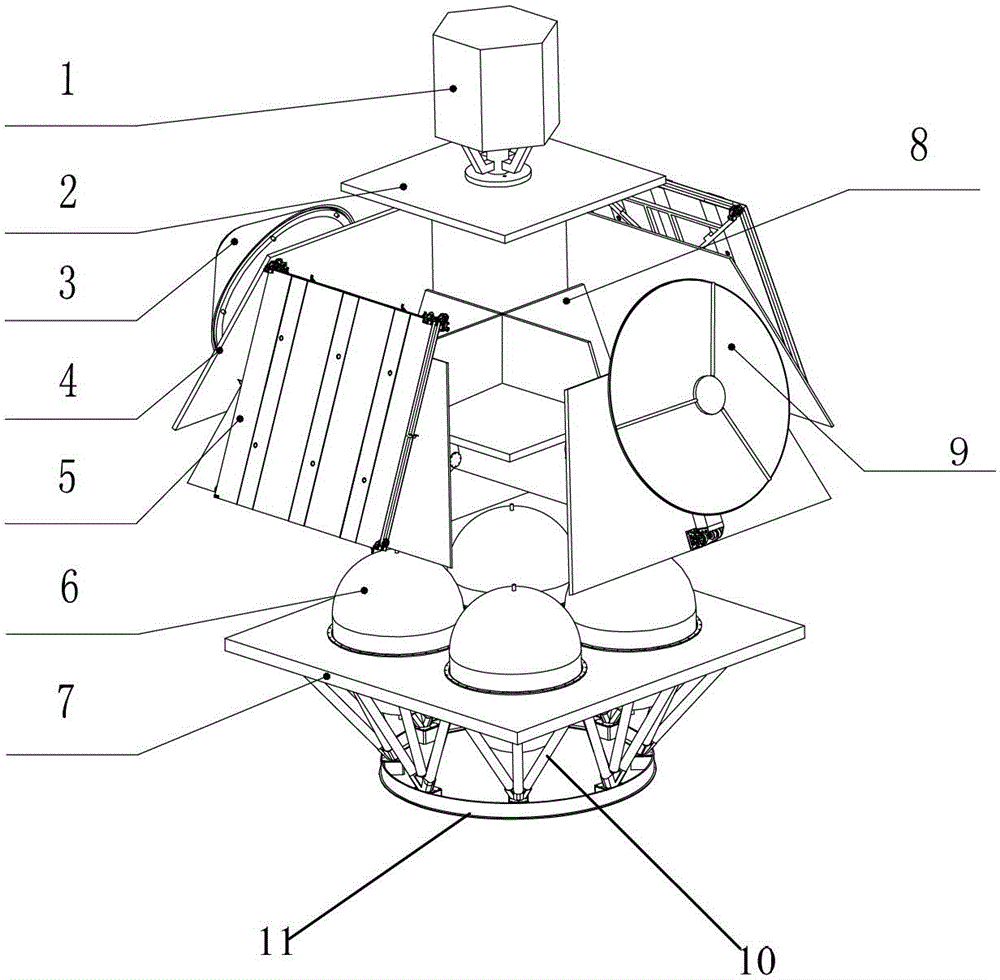 Venus probe configuration