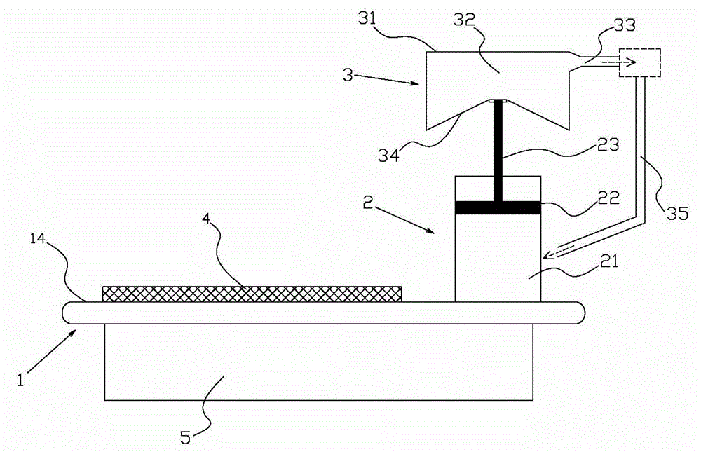 Synthetic jet heat radiating device