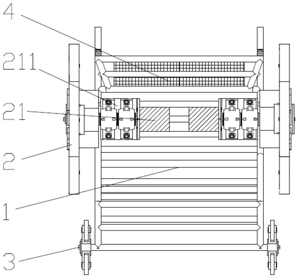 An adjustable electric ladder wheelchair