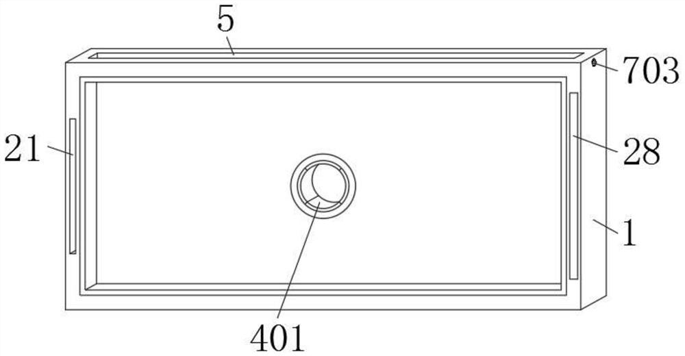 Internet-based indoor dustproof and anti-collision display screen