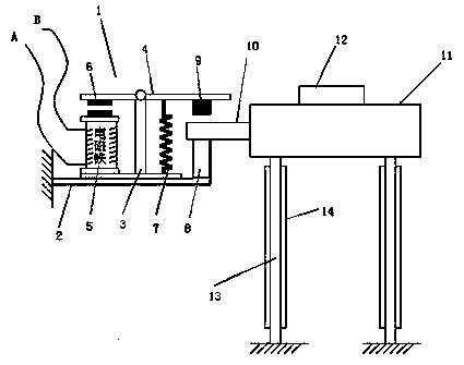 Optical fiber docking device with automatic switching and aligning functions and docking method thereof