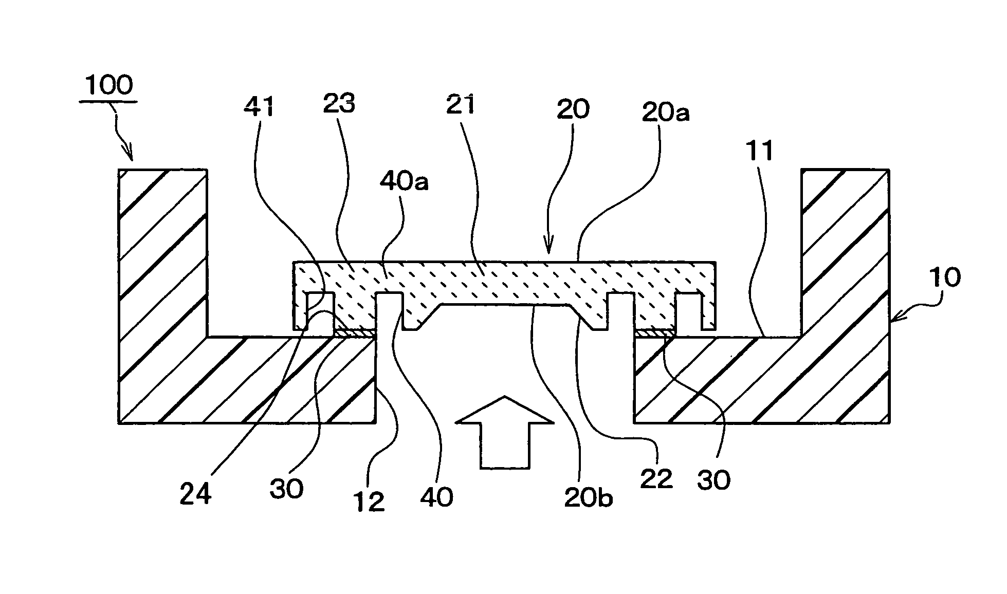 Pressure sensing element and sensor incorporating the same