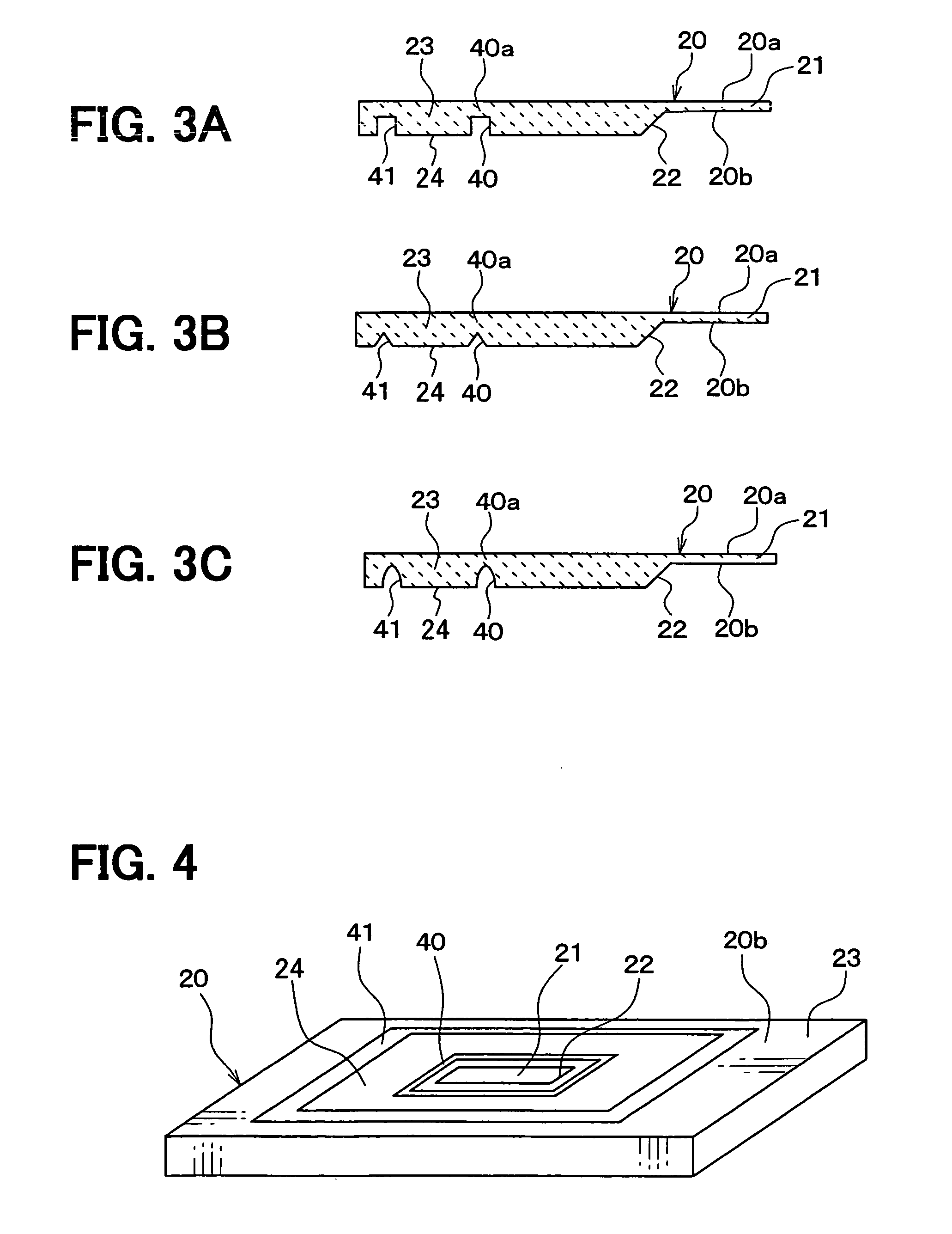 Pressure sensing element and sensor incorporating the same