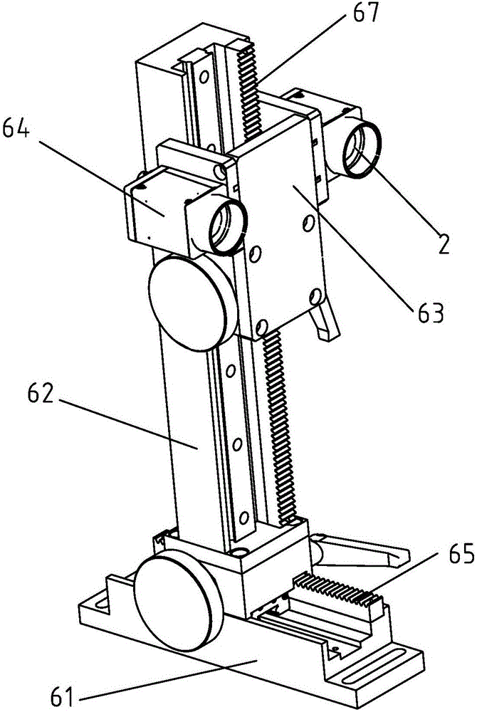 Imaging device for sorting machine