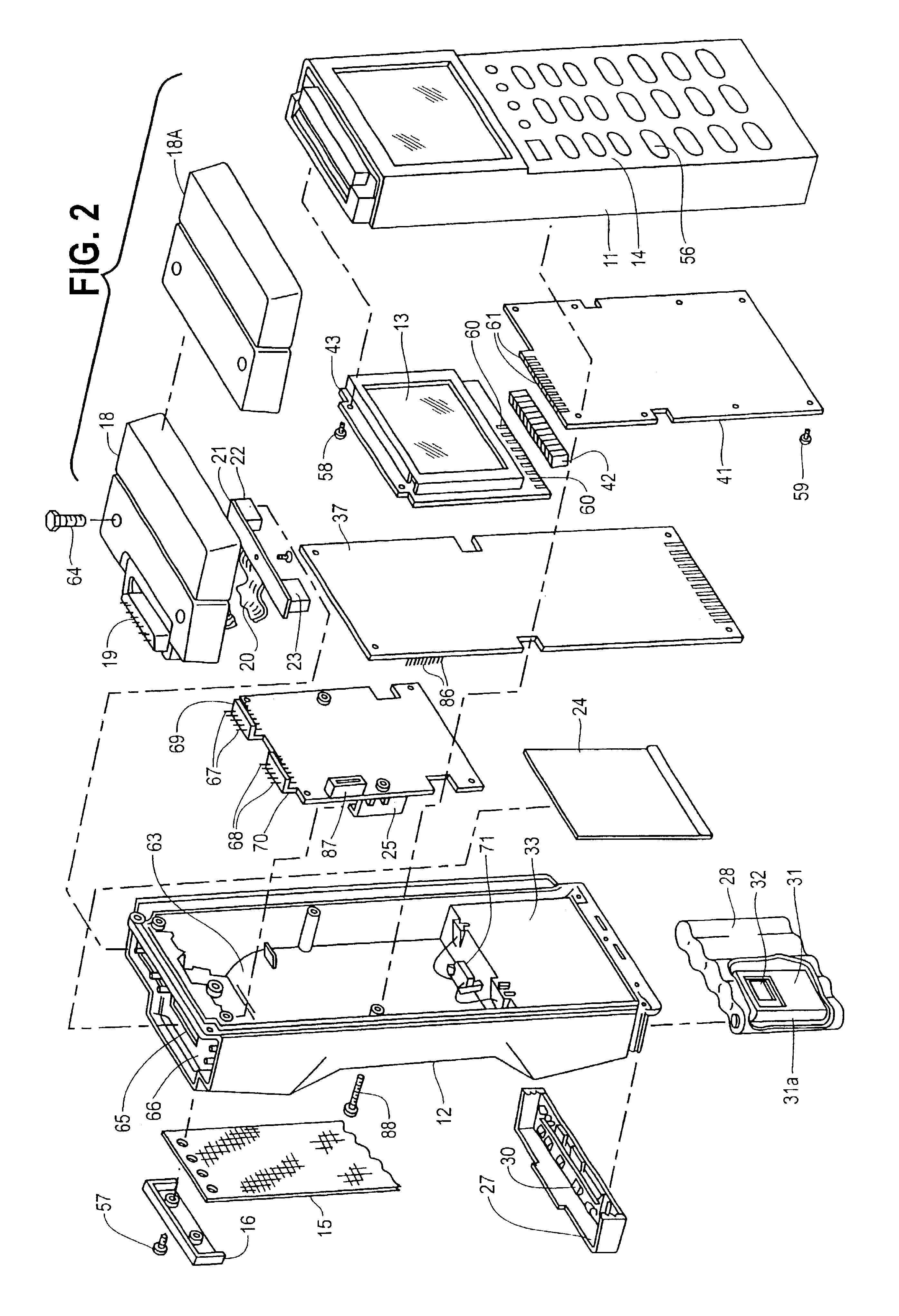 Hand-held computerized data collection terminal