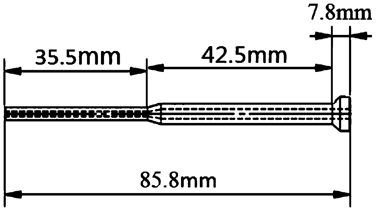 Machining method of specially-shaped titanium alloy needle tubes