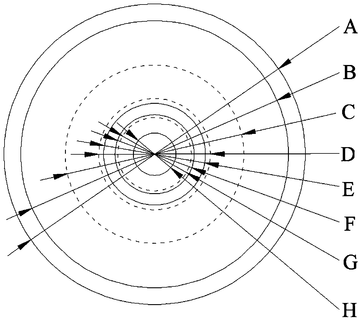 Machining method of specially-shaped titanium alloy needle tubes