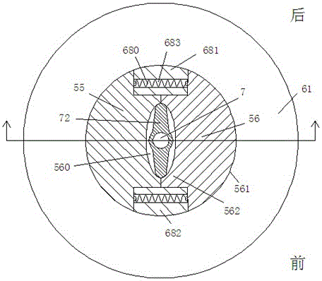 A plate fixing device for welding with a protective paint layer and capable of shock absorption