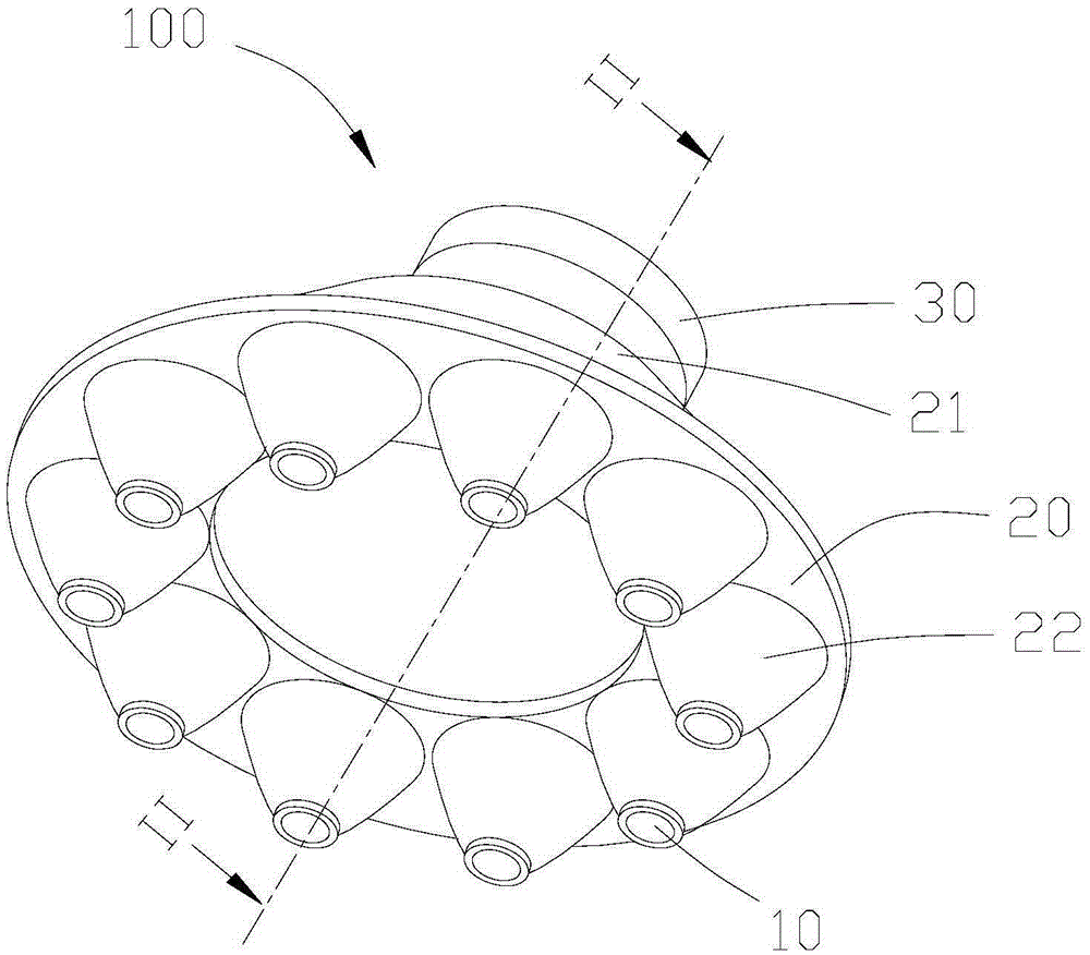 Lens and dimming system with the lens