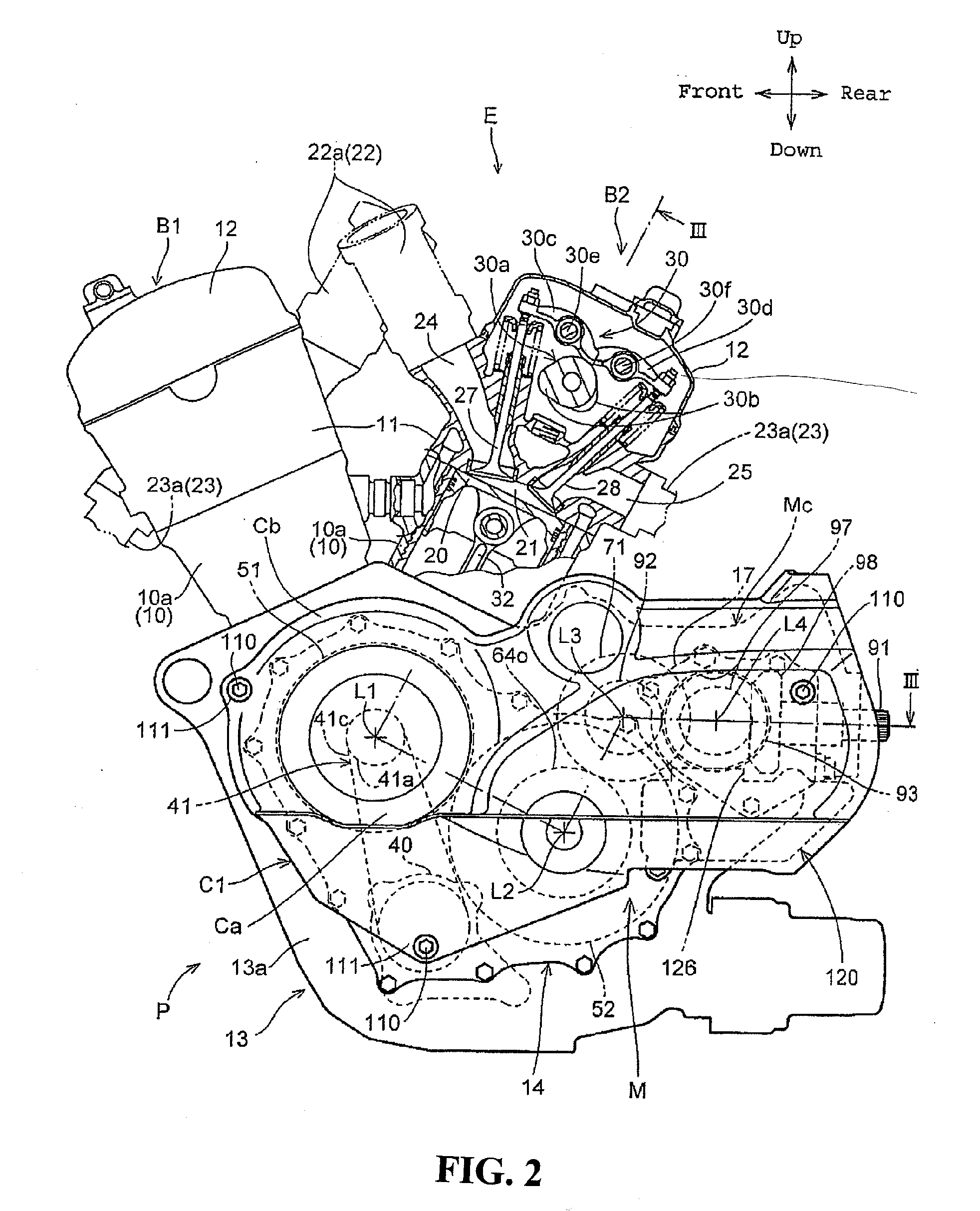 Oil passage forming member fitted with hydraulic pressure sensor