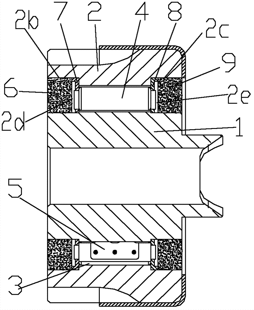 Heavy-duty overrunning clutch